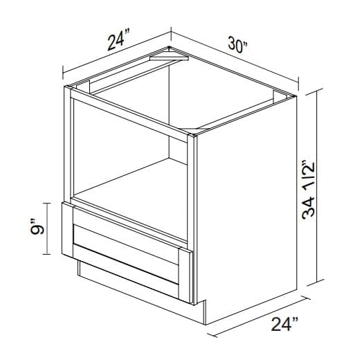 White Beveled Shaker-BMC30