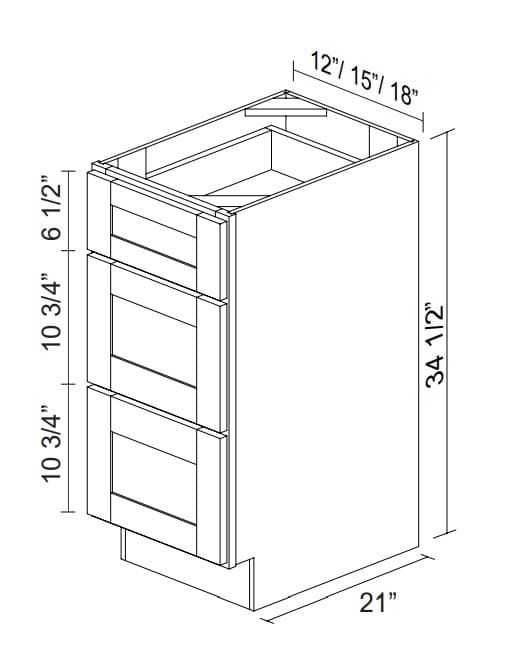 White Oak Shaker-VDB12-3