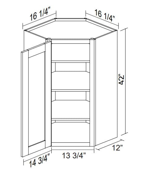 Navy Beveled Shaker-WDC2442