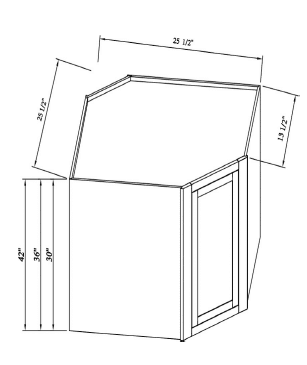 Inset Origami White-WDC2536