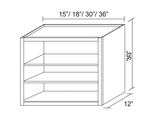 White Oak Shaker-WOC1530