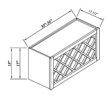 Inset Origami White-WR3618