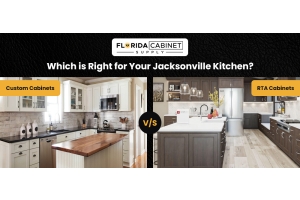 Custom Cabinets vs. RTA Cabinets: Which is Right for Your Jacksonville Kitchen?