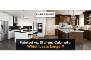 Painted vs. Stained Cabinets: Which Lasts Longer? 