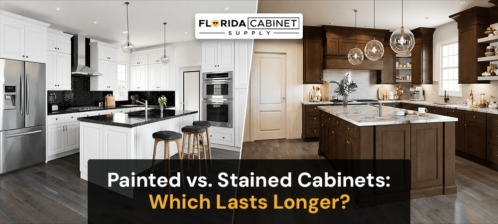 Painted vs. Stained Cabinets: Which Lasts Longer?  