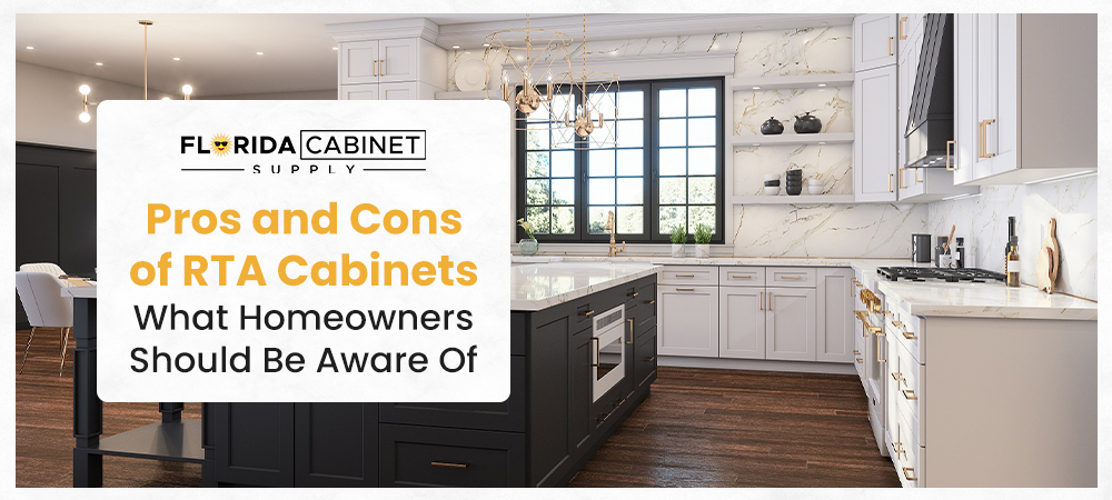 RTA kitchen cabinets pros and cons – Guide for homeowners