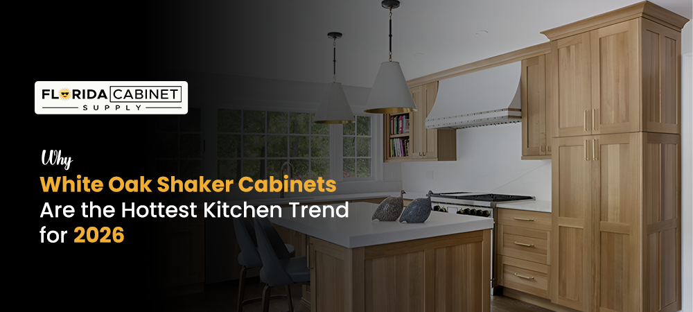 Why White Oak Shaker Cabinets Are the Hottest Kitchen Trend for 2026