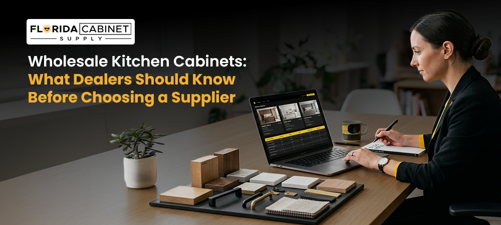 What Cabinet Dealers Should Know Before Picking a Wholesale Kitchen Cabinet Supplier 